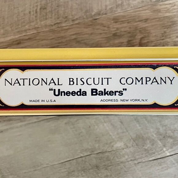 ๐บ Vintage Fig Newton National Biscuit Company Decorative Tin Retro Home Decor - Picture 10 of 11